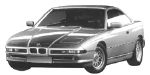 BMW E31 B1092 Fault Code